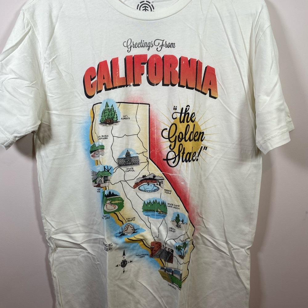 Men’s Vintage Element California T Shirt